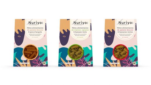 Gamme de pâtes alimentaires Nuriyo